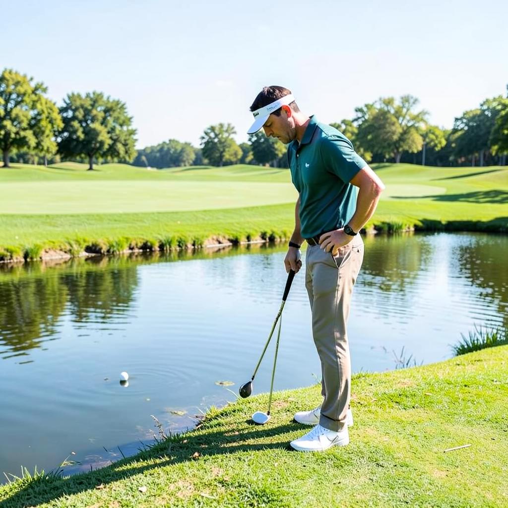 Golf pond